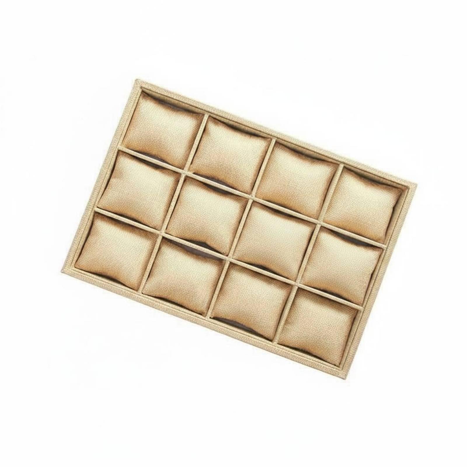 Jewelry Watches & Accessories - Stoff-Schmuckhalter mit Offener Oberseite, Uhren-Präsentationstablett, Organizer-Kissen