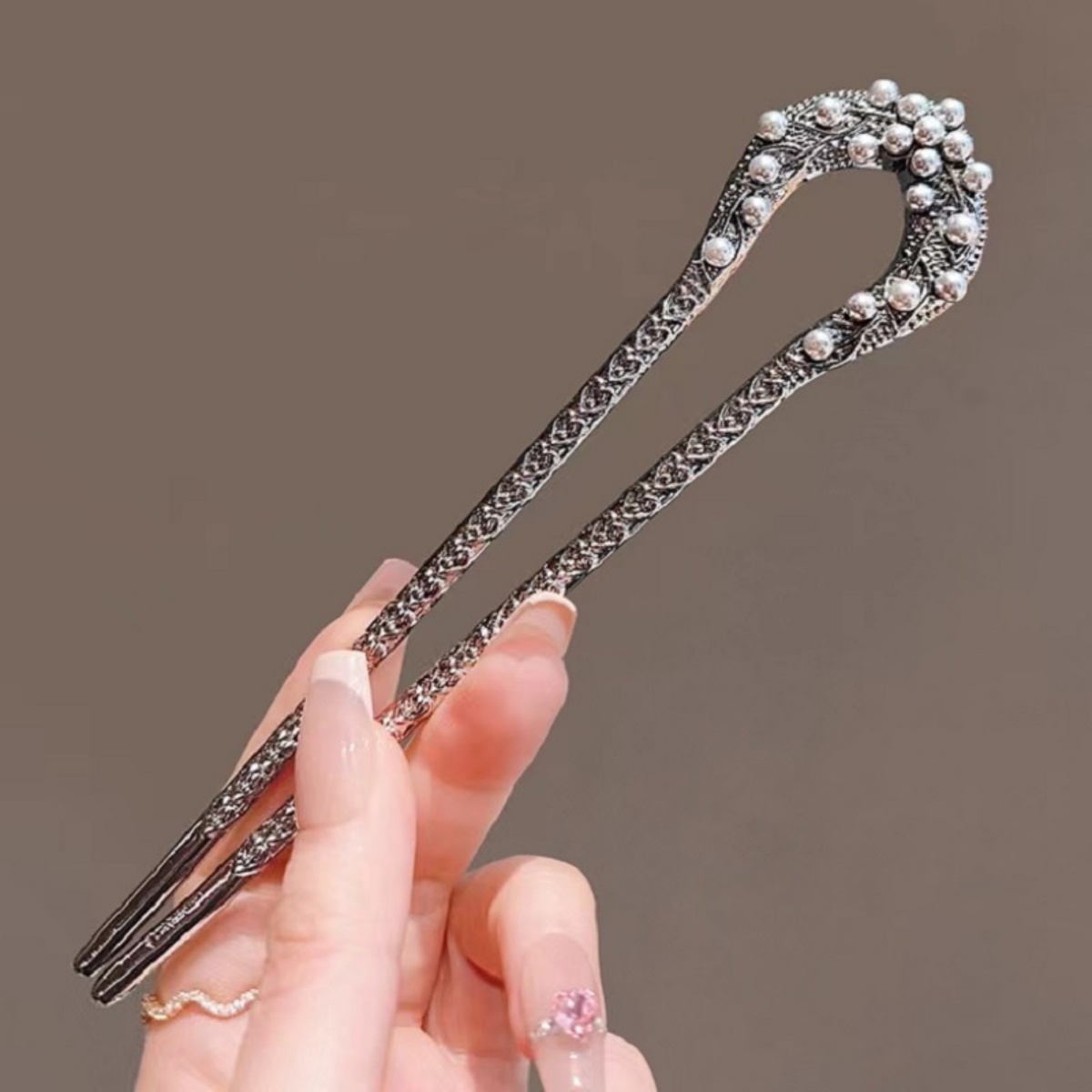 Shop Jewelry & Watches Near Me - Neue Perle U-förmige Haarnadel Für Frauen