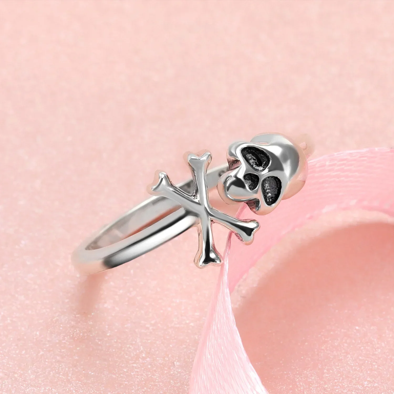 TONGZHE Ringe aus 925er-Sterli – Gothic Skull Ring Bewertung und Preis