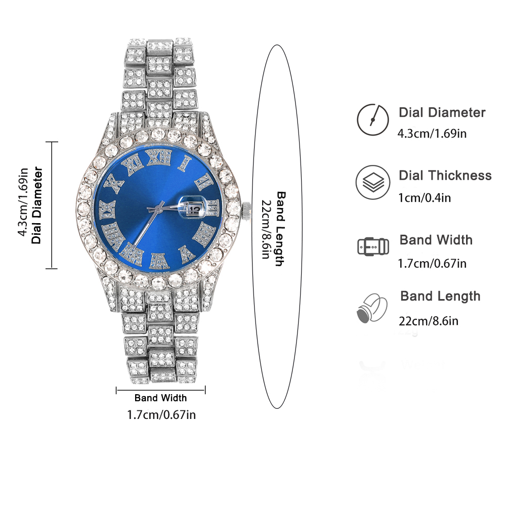 3-teiliges Hip-Hop-Uhr-Schmuck – Mystery Jewelry Jar Watches Bewertung und Preis