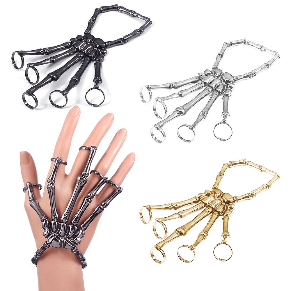 Metallarmband Party Punk Gothi – Gothic Skull Ring Bewertung und Preis