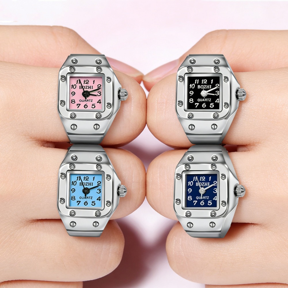 Kreative Quadratische Zifferbl – Mystery Jewelry Jar Watches Bewertung und Preis