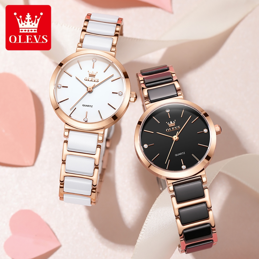 OLEVS Damenuhr 5877, luxuriöse – Jewelry And Watches Bewertung und Preis