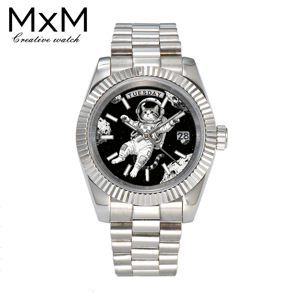 Kreative Herrenuhr 40 mm/36 mm – Jewelry And Watches Bewertung und Preis