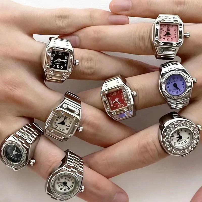 Vintage 80er Punk-Uhrenring Y2 – Vintage Jewelry Watches Women Bewertung und Preis