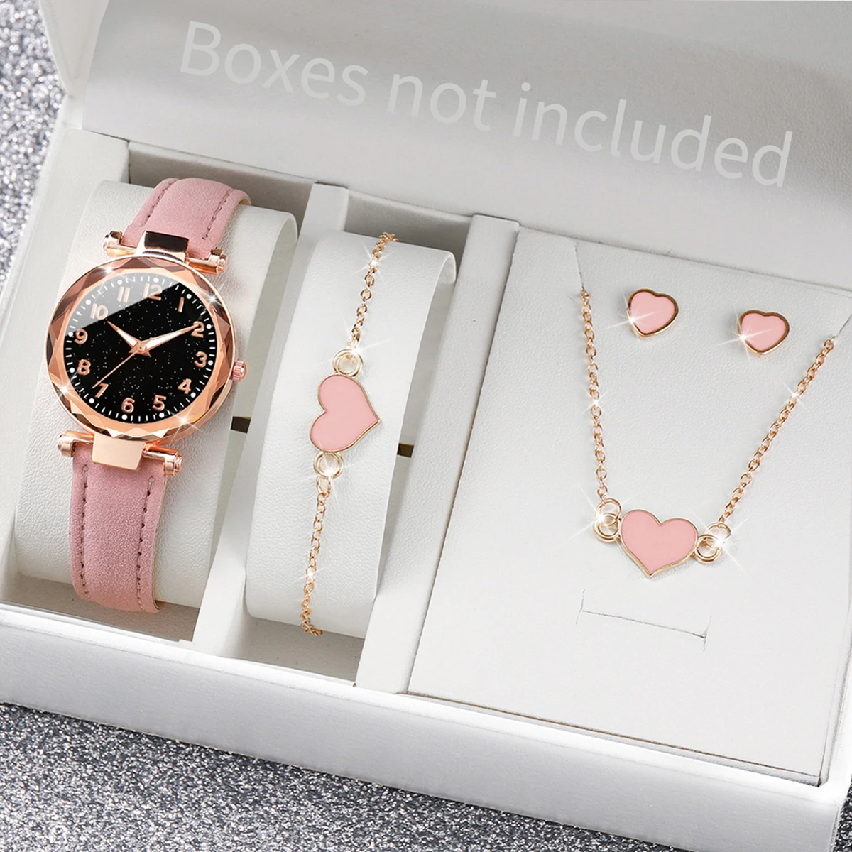 5/6PCS Mode Damenuhren Casual  – Mystery Jewelry Jar Watches Bewertung und Preis