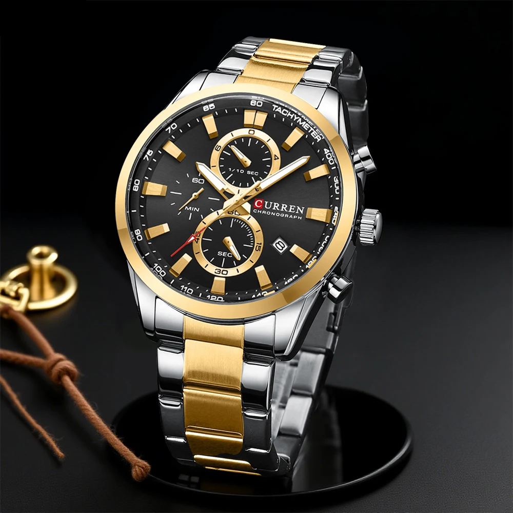 CURREN Casual Quarz Chrono Spo – Jewelry And Watches Bewertung und Preis