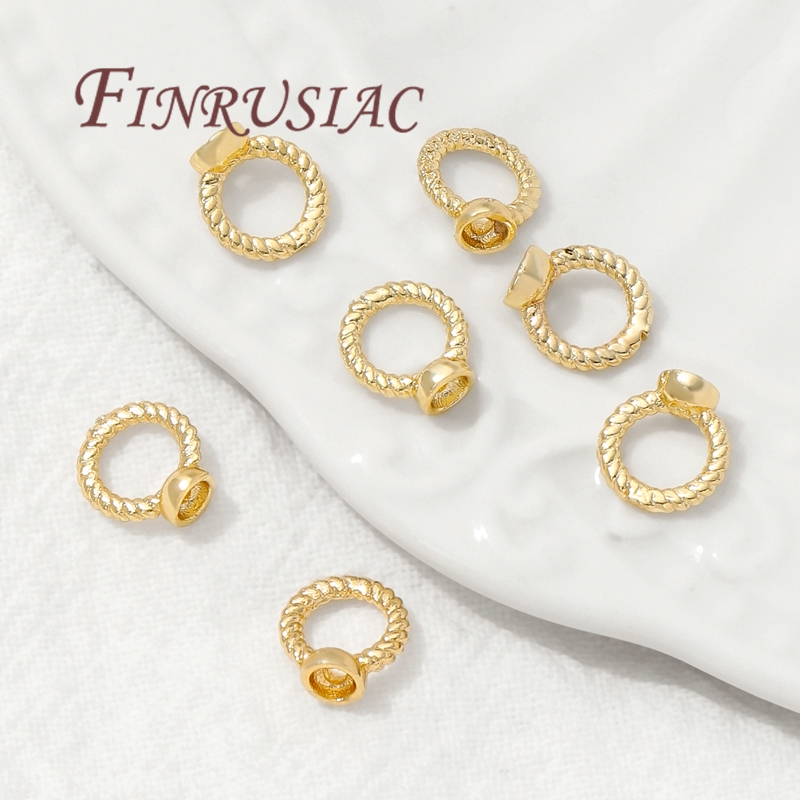 7,5 mm Endverbindungsring, 18  – Gold Plated Ring Bewertung und Preis