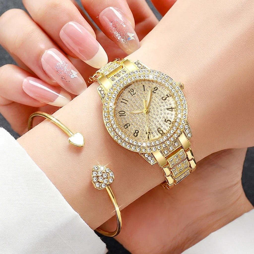 6-teiliges Modisches Strass-Uh – Mystery Jewelry Jar Watches Bewertung und Preis