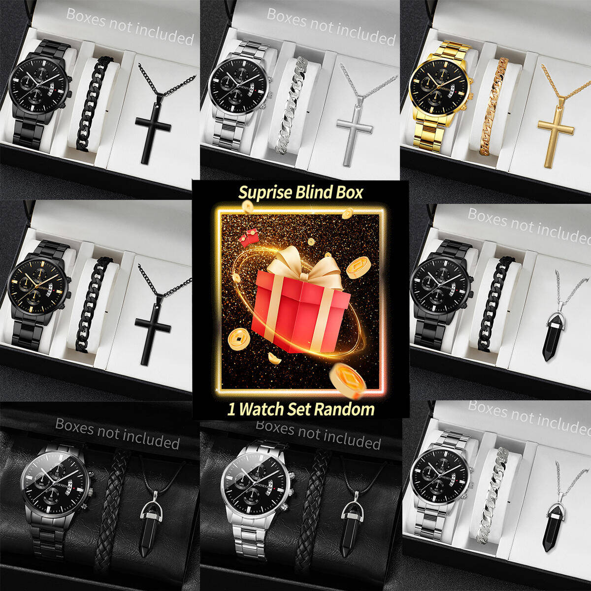Überraschung Mystery Uhr Blind – Jewelry And Watches Bewertung und Preis