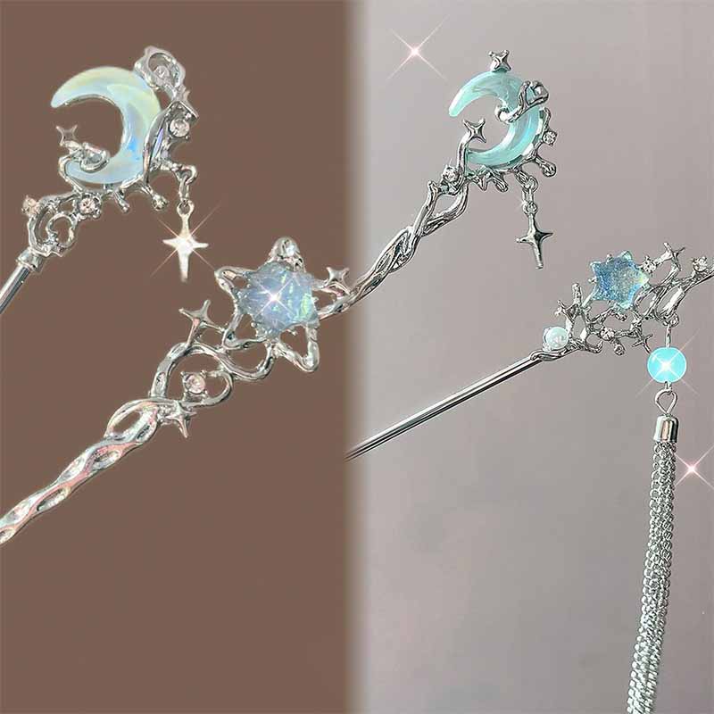 Mondstein Stern Mond Haar Stic – Shop Jewelry & Watches Near Me Bewertung und Preis