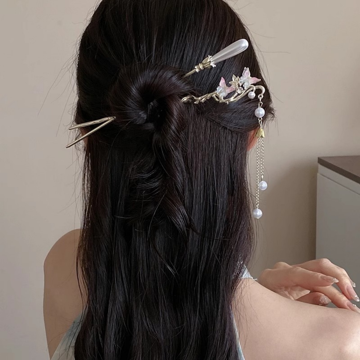 2023 neue Blume Haarnadel Für  – Shop Jewelry & Watches Near Me Bewertung und Preis