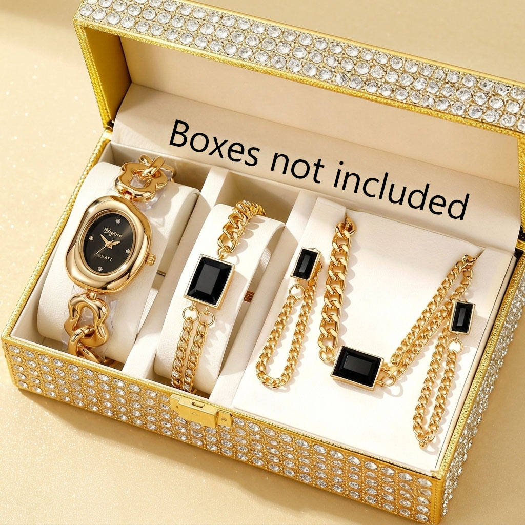 5-teiliges Modisches Unregelmä – Mystery Jewelry Jar Watches Bewertung und Preis